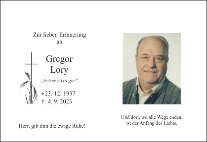 Gregor Lory