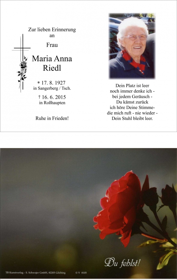 Maria Anna Riedl