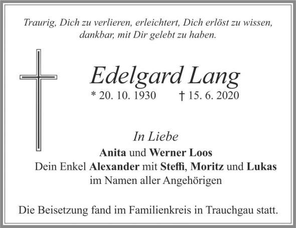 Edelgard Lang