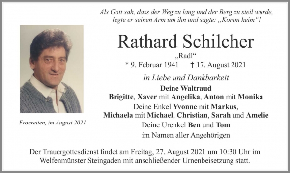Rathard Schilcher