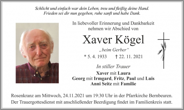 Xaver Kögel