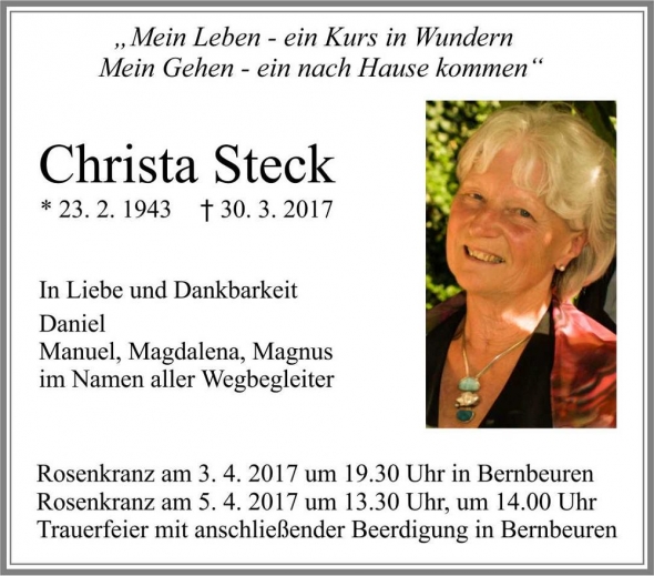 Christa Steck