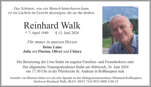 Reinhard Walk