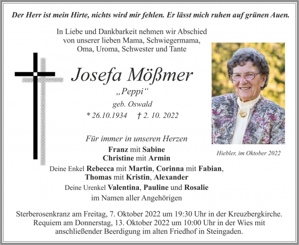 Josefa Mößmer