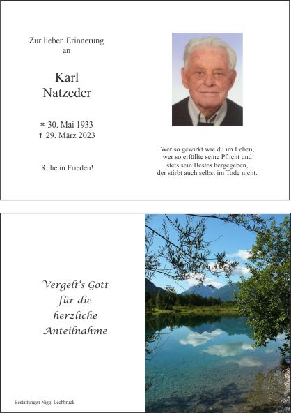 Karl Natzeder
