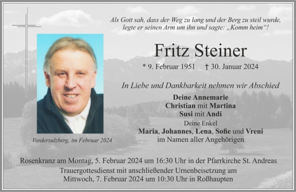 Fritz Steiner