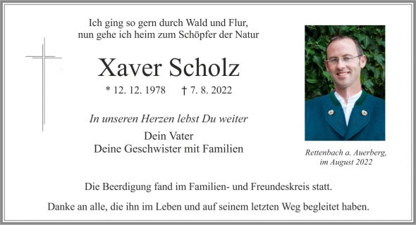 Xaver Scholz