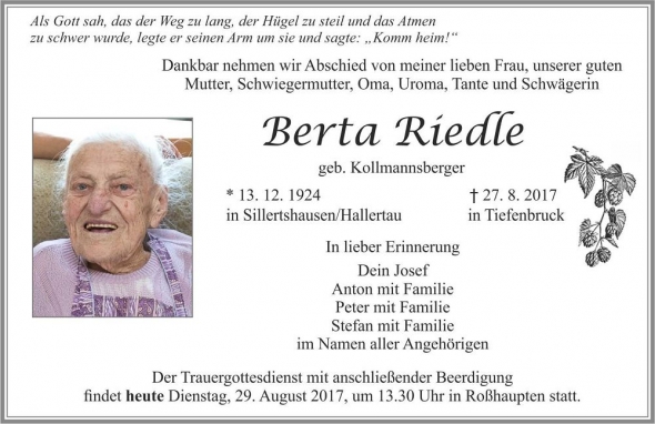 Berta Riedle