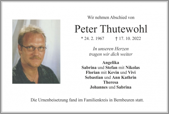 Peter Thutewohl