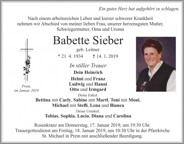 Babette Sieber
