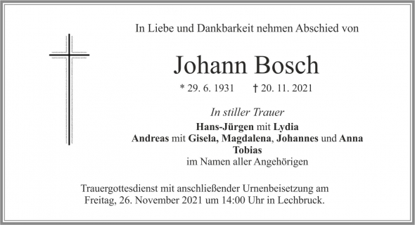 Johann Bosch