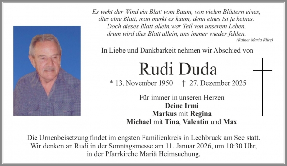 Rudi Duda
