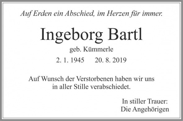 Ingeborg Bartl