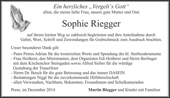 Sophie Riegger