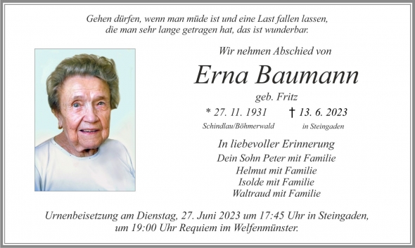 Erna Baumann