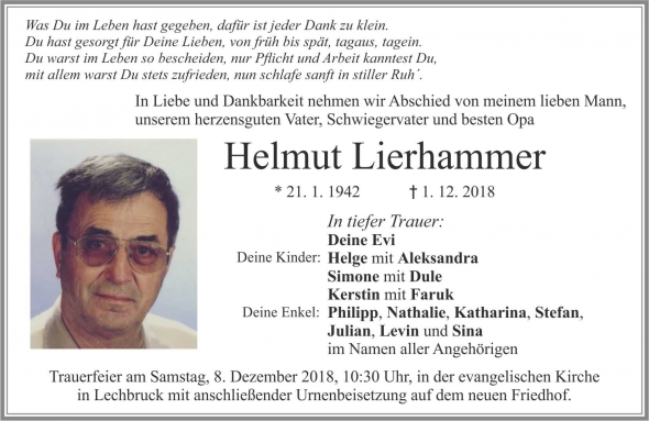 Helmut Lierhammer