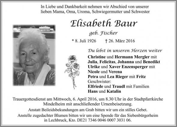 Elisabeth Baur