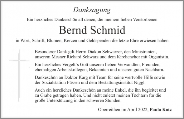 Bernhard Schmid