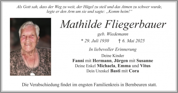 Mathilde Fliegerbauer