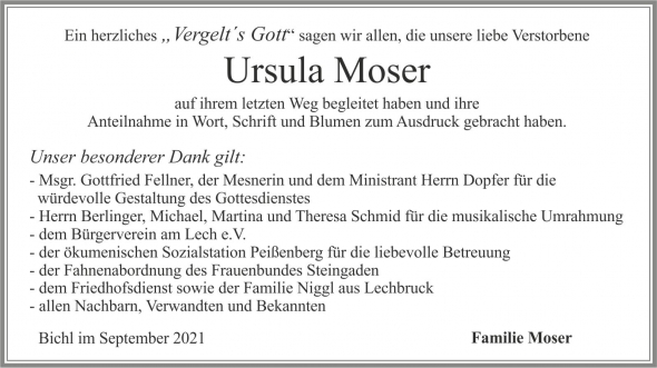 Ursula Moser
