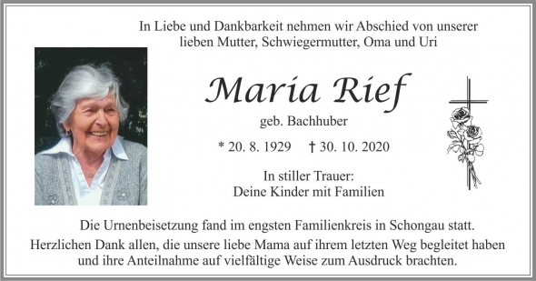 Maria Rief