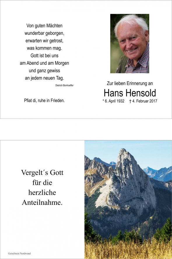 Hans Hensold