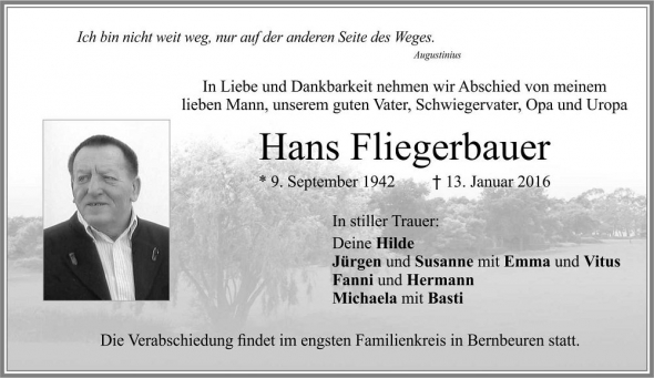 Hans Fliegerbauer