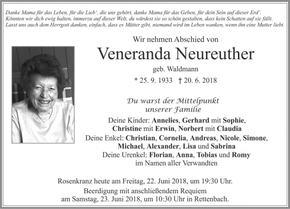 Veneranda Neureuther