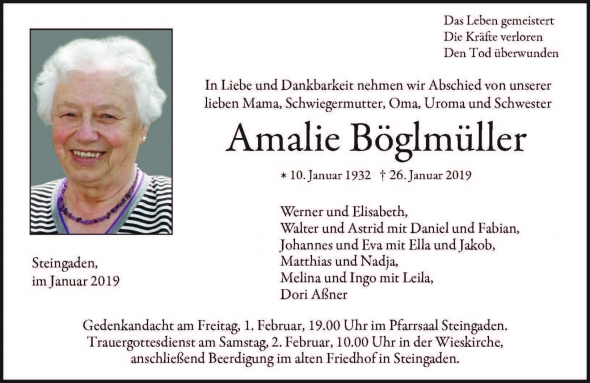 Amalie Böglmüller