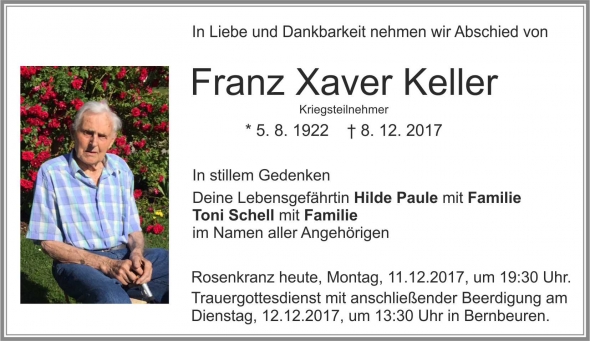 Franz Xaver Keller