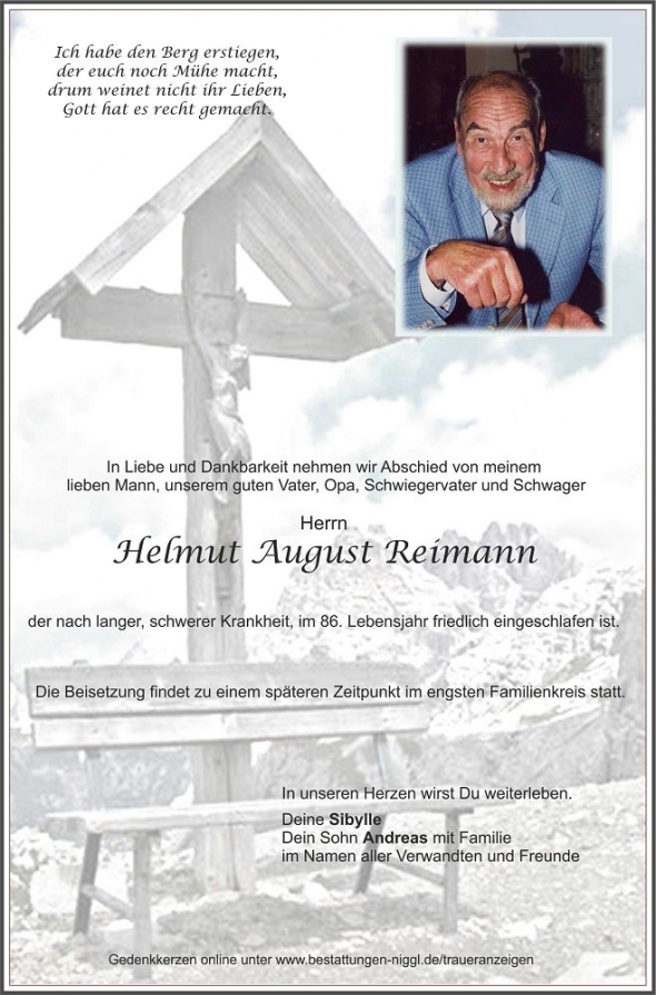Helmut August Reimann