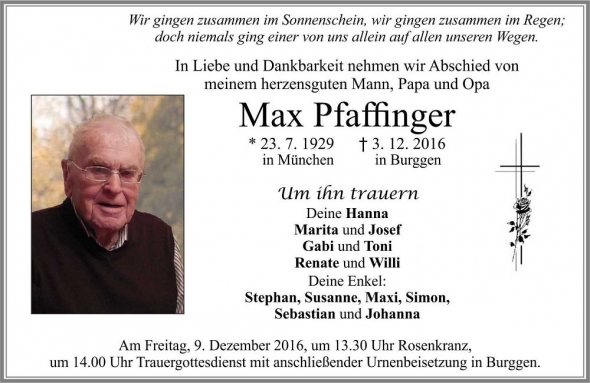 Max Pfaffinger