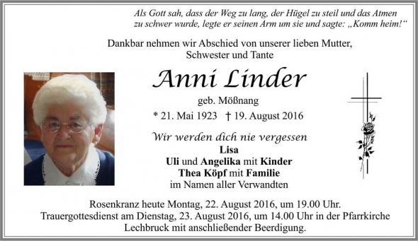 Anni Linder