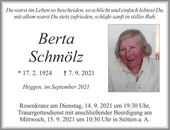 Berta Schmölz