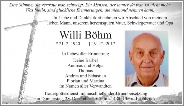 Willi Böhm