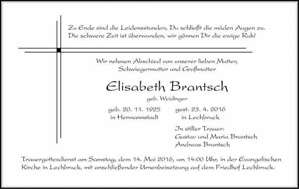 Elisabeth Brantsch