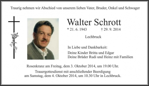 Walter Schrott