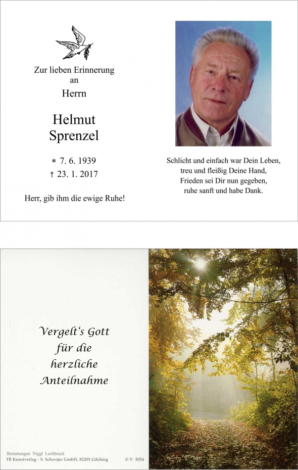 Helmut Sprenzel