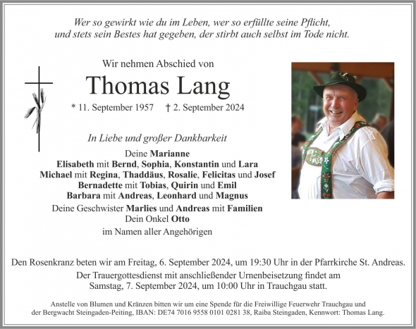 Thomas Lang