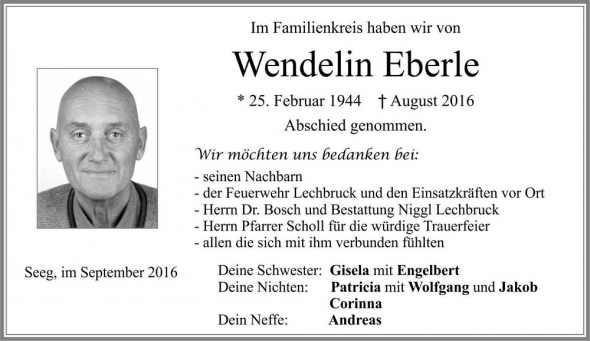 Wendelin Eberle