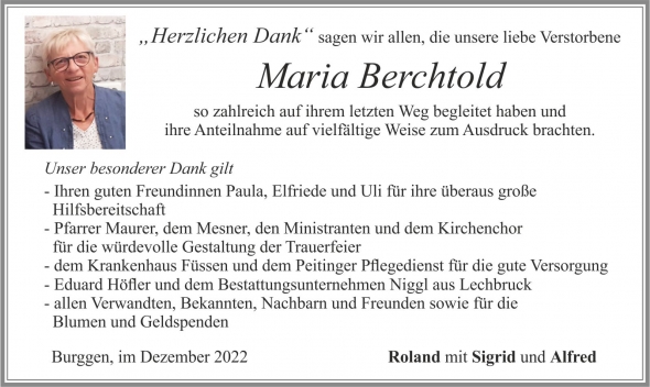 Maria Berchtold