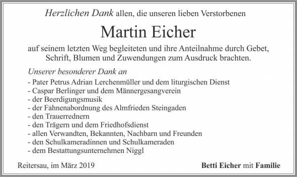 Martin Eicher