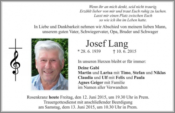 Josef Lang