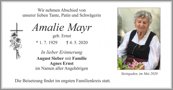 Amalie Mayr