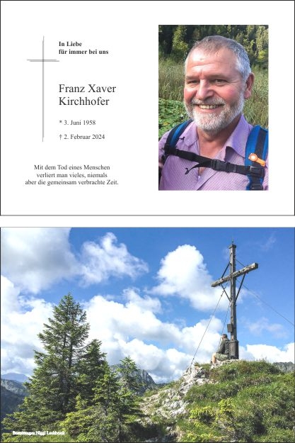 Franz Xaver Kirchhofer