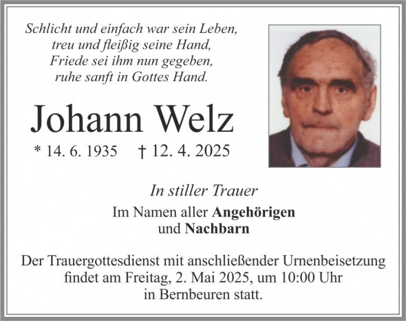 Johann Welz