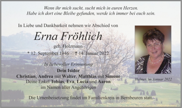 Erna Fröhlich