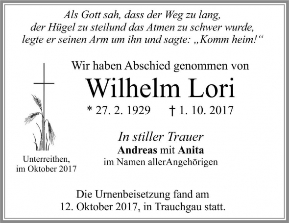 Wilhelm Lori