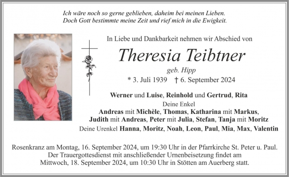 Theresia Teibtner