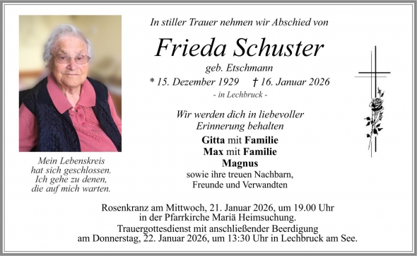 Frieda Schuster